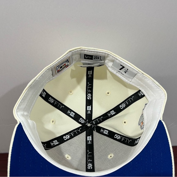 New Era, 59Fifty Fitted Hat, New York Mets, White - Picture 6 of 10